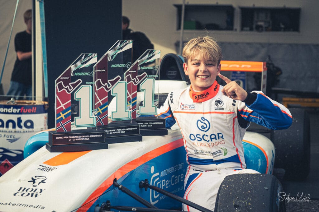 Matteis Danmarksmester i Formel 4 2026